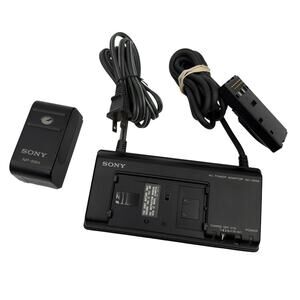 Sony AC-V65A Camcorder AC Power Adapter Battery Charger with NP-66H Battery